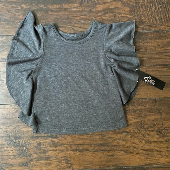 Toddler Girl Modern Top Size 12M - Picture 2 of 7